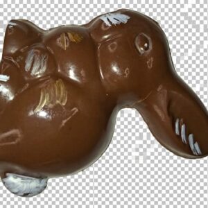 CONEJO SENTADO ENTERO MACIZO